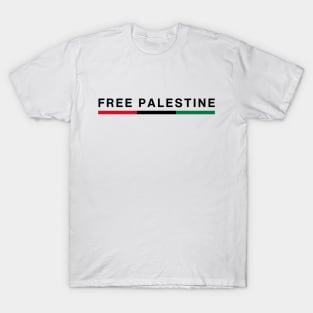 Free Palestine on Light T-Shirt